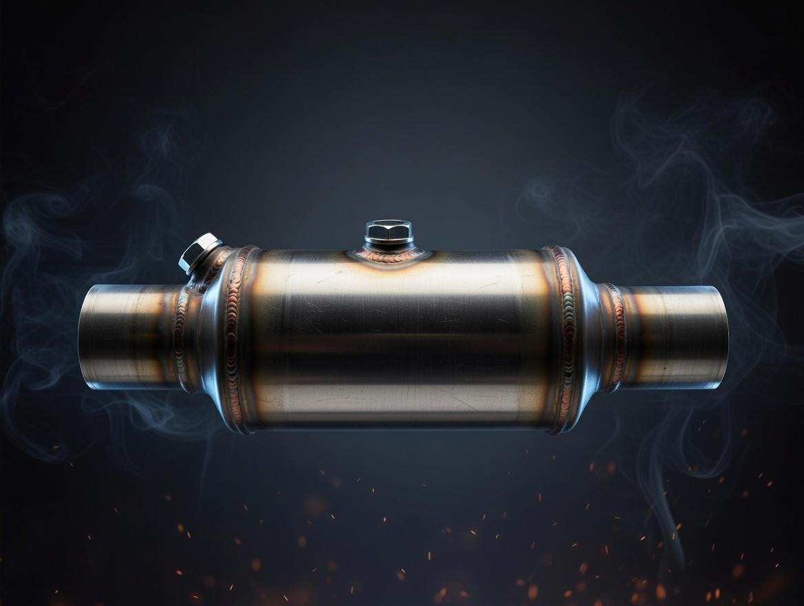 Universal Round Catalytic Converter